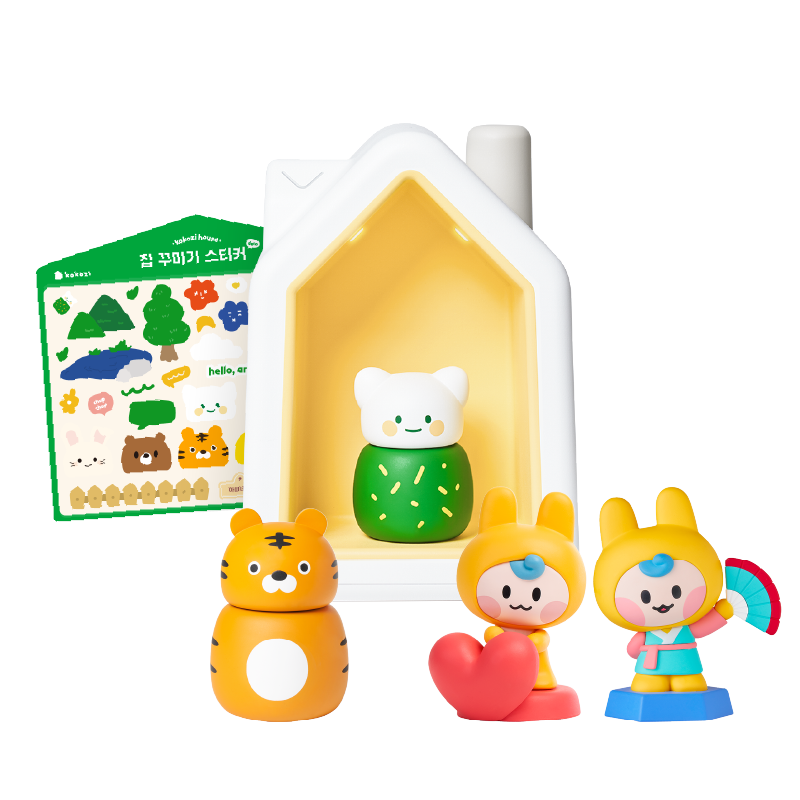 [사탕이네2차] 언어 확장 세트(코코지하우스+호당이+마음친구 그루비+소리꾼 그루비)