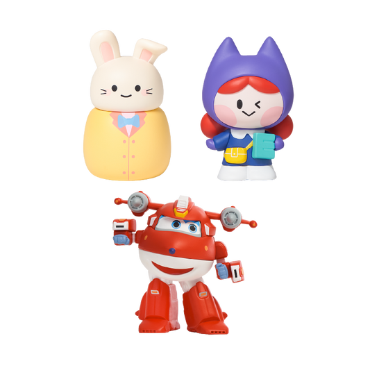 [사탕이네2차] 영어 흘려듣기 아띠 세트(또박또박 채티+쥬비+출동! 슈퍼윙스 호기)